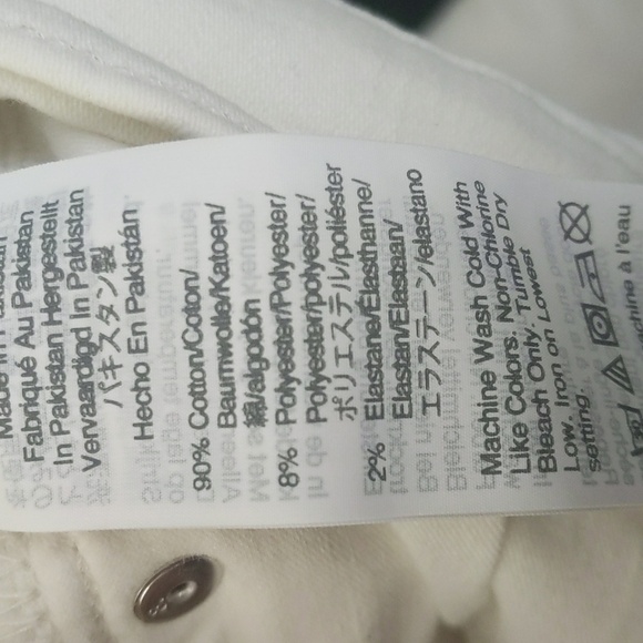 J.Crew White High Rise Vintage Straight Jeans - Picture 8 of 8